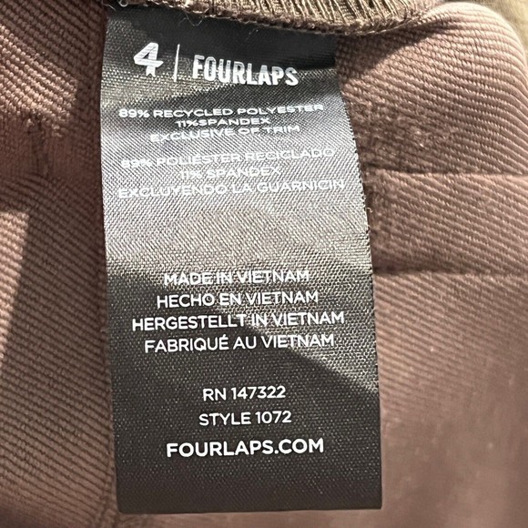 Fourlaps Pants Men’s 32x31 Green Traverse Slim Stretch 1072 Water Repellent Fall - Picture 8 of 9